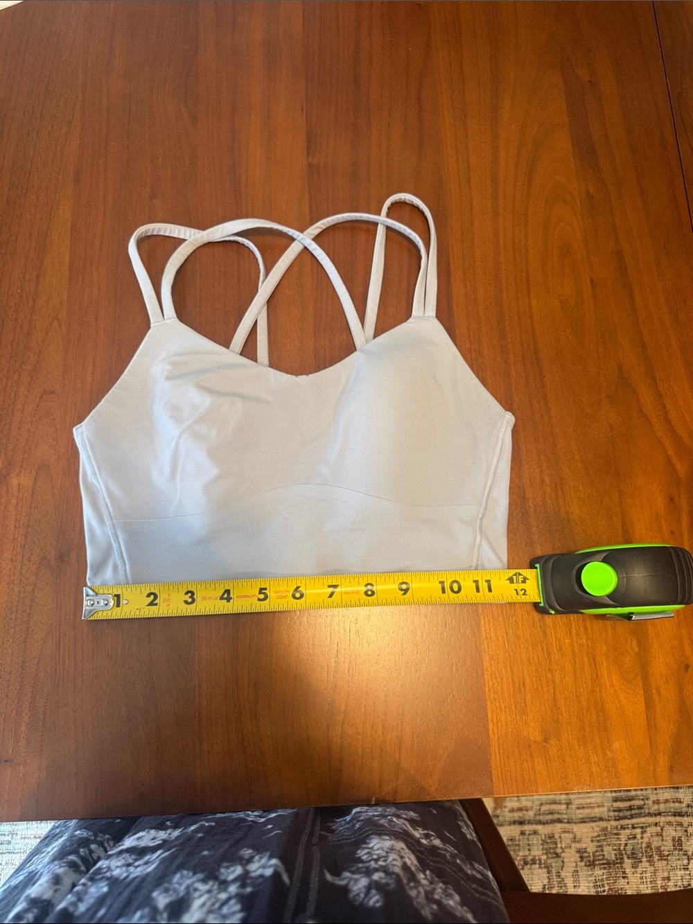 lululemon athletica Like A Cloud sports bra in baby blue size 4
